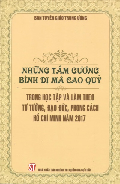 Những tấm gương bình dị mà cao quý
